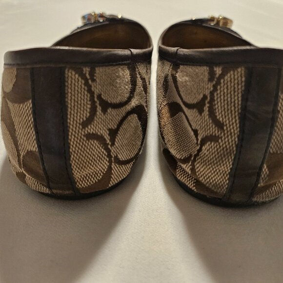 Coach brown ballet flats - Picture 4 of 4